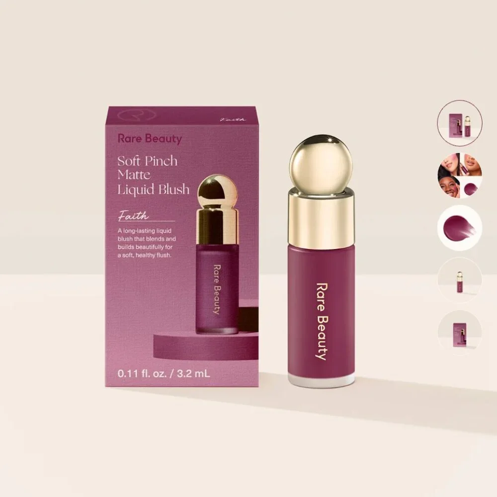 NWT Rare Beauty Soft Pinch Liquid Blush Mini in Faith